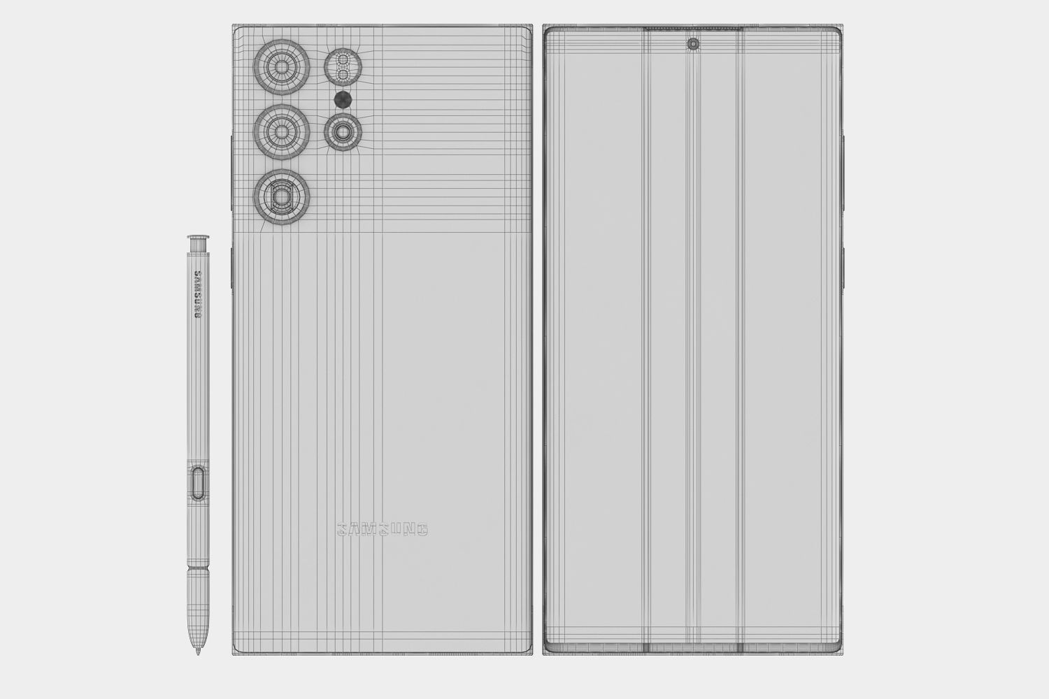 STL 3D Print Samsung Galaxy S22 and S22 Plus and S22 Ultra 3D model_39