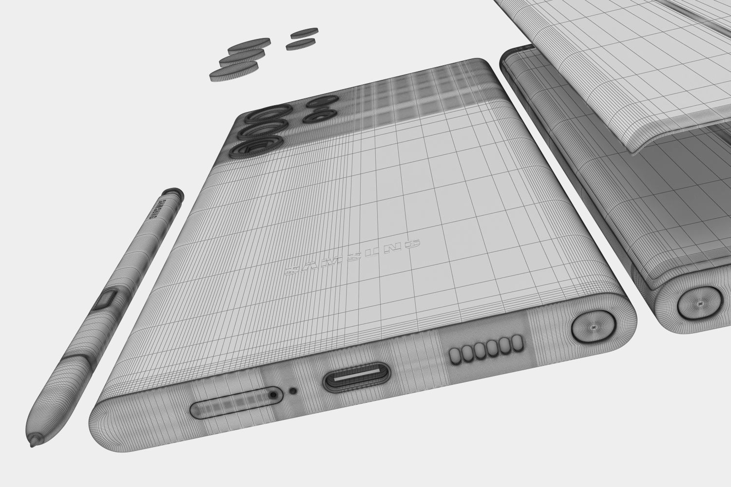 STL 3D Print Samsung Galaxy S22 and S22 Plus and S22 Ultra 3D model_44