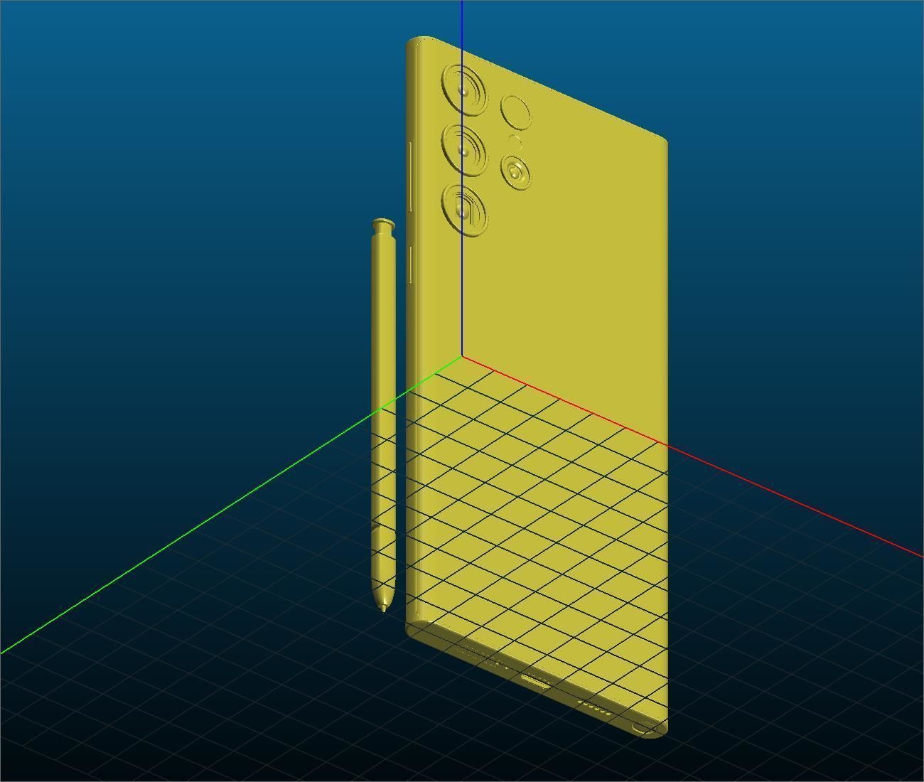 STL 3D Print Samsung Galaxy S22 and S22 Plus and S22 Ultra 3D model_77