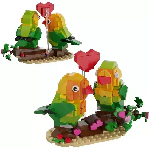 Lego - 40522 Valentine Lovebirds