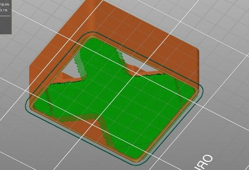 Glitch Storm Synth Case 3D print model_4