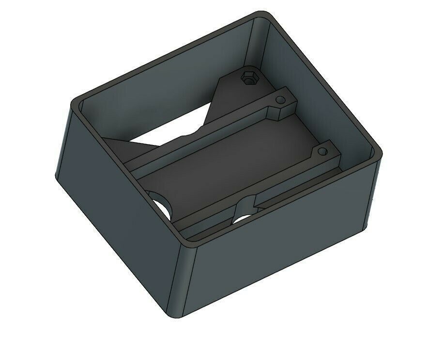 Glitch Storm Synth Case 3D print model_3