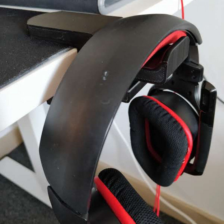 Headphone Holder Bracket 3D print model_8