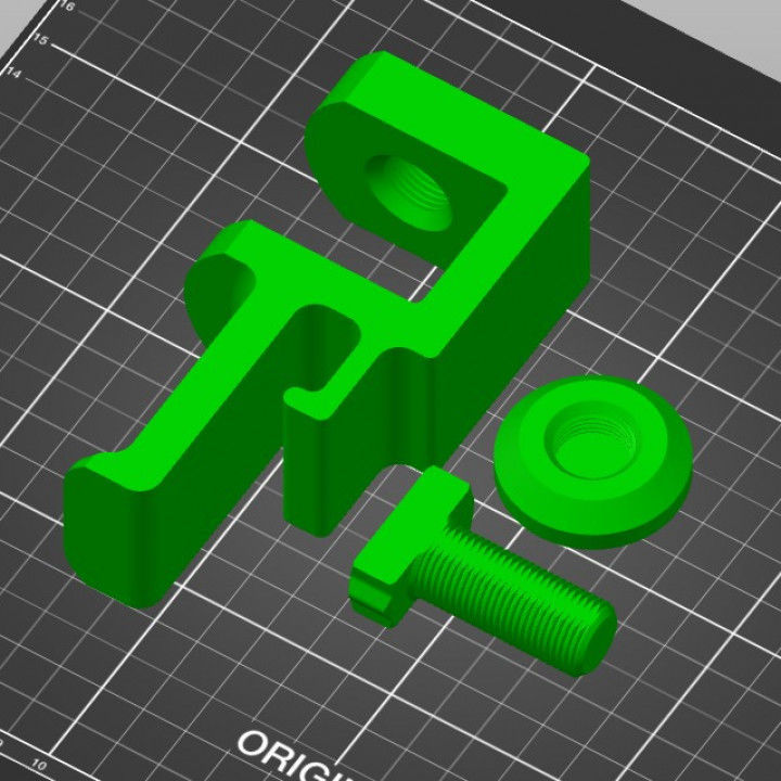 Headphone Holder Bracket 3D print model_6