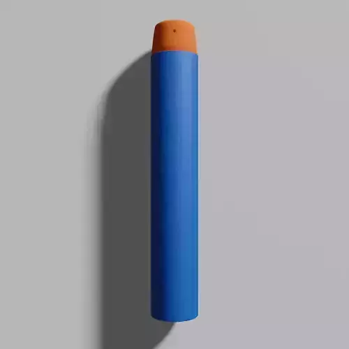 Blender Nerf Dart Free low-poly 3D model