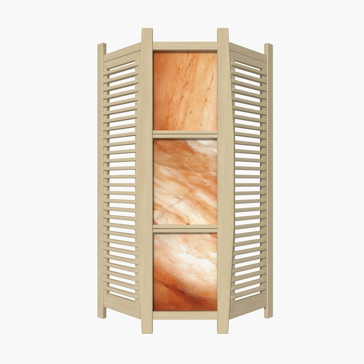 Sauna Light Set 02 3D model_7