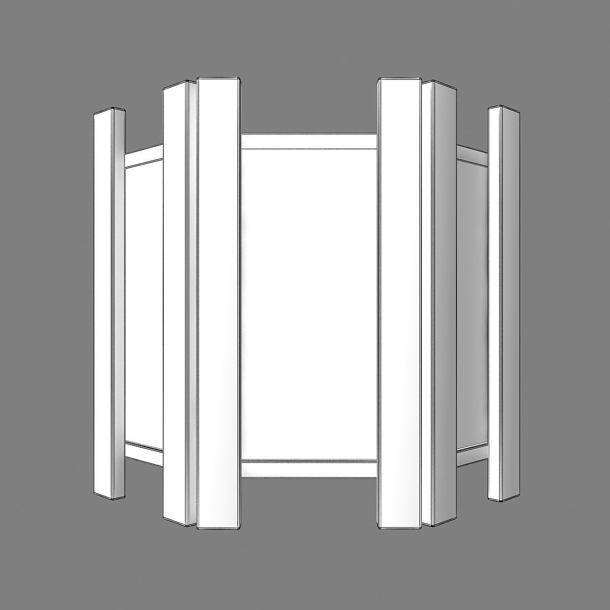 Sauna Light Set 02 3D model_29