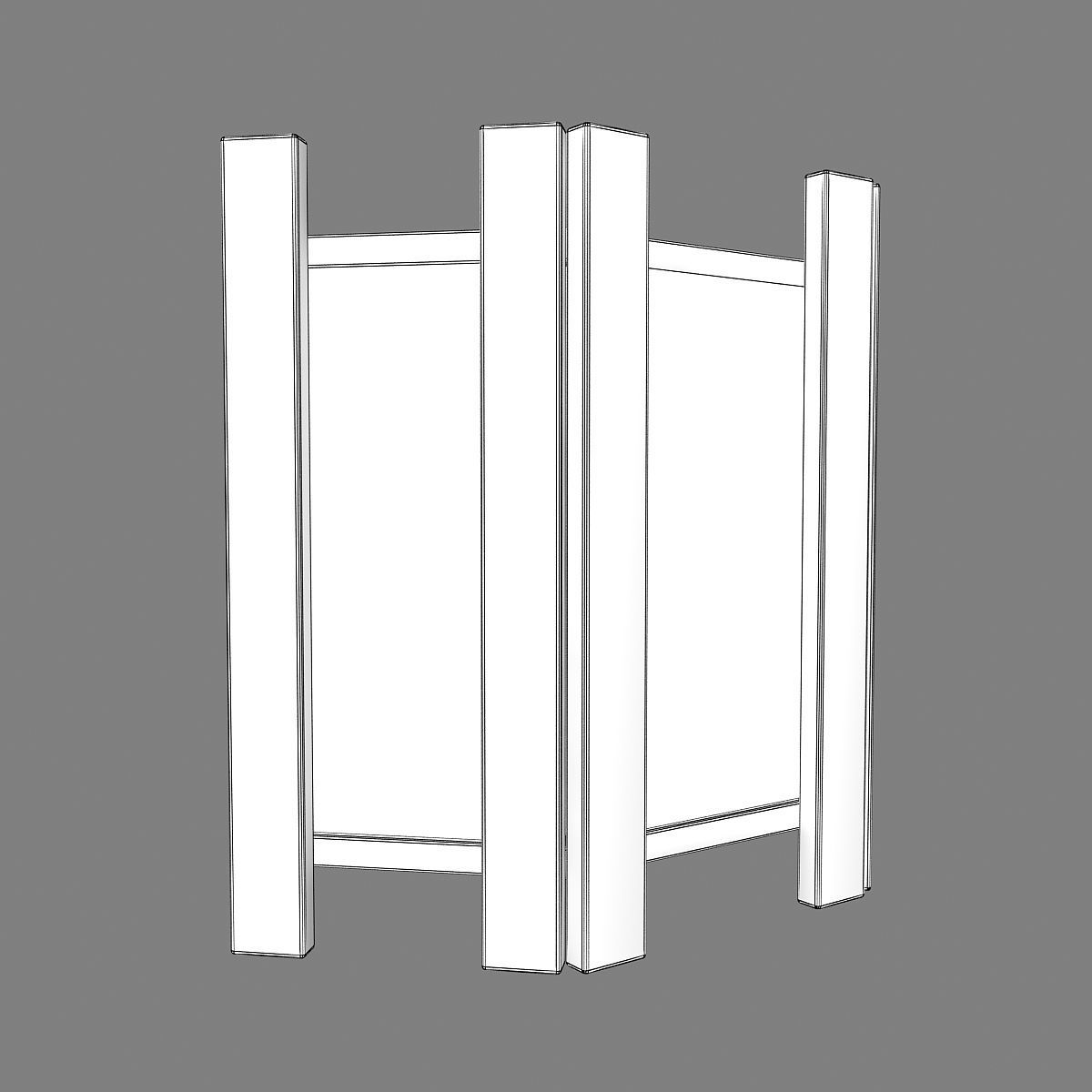 Sauna Light Set 02 3D model_30