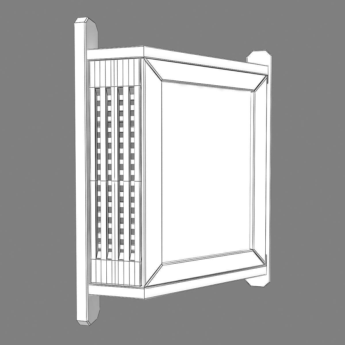 Sauna Light Set 02 3D model_24
