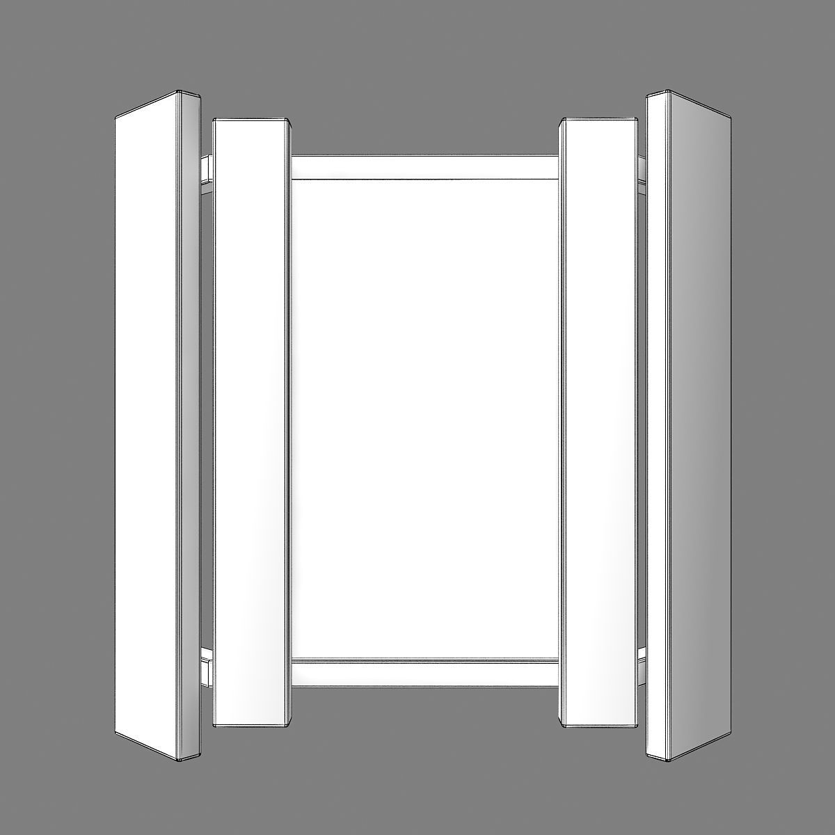 Sauna Light Set 02 3D model_21