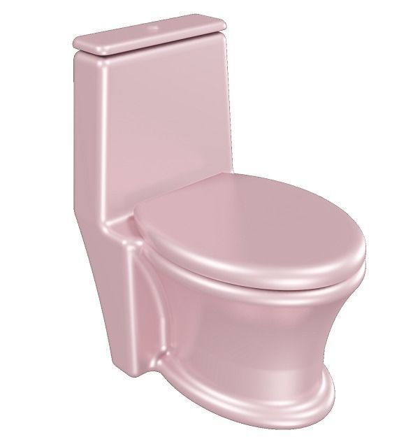 Fabulous Sanitary Ware Low-poly 3D model_1