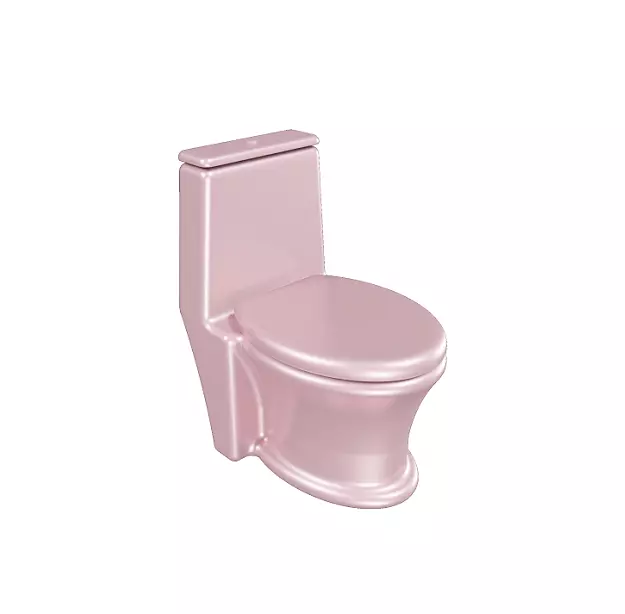 Fabulous Sanitary Ware Low-poly 3D model_0