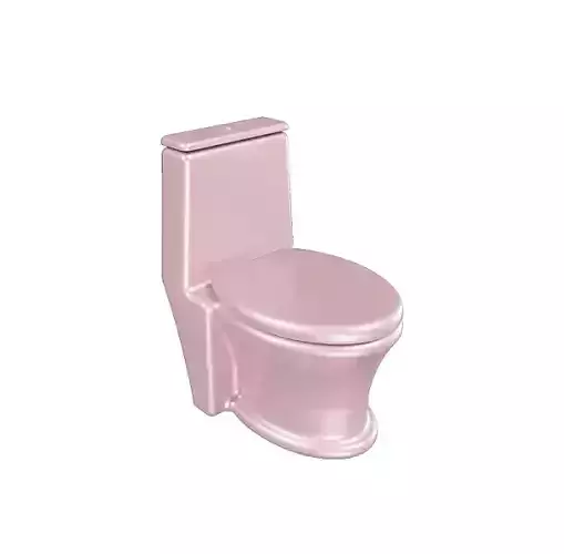 Fabulous Sanitary Ware Low-poly 3D model
