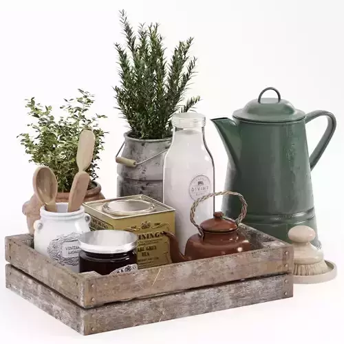 Kitchen Accessories-09 3D model