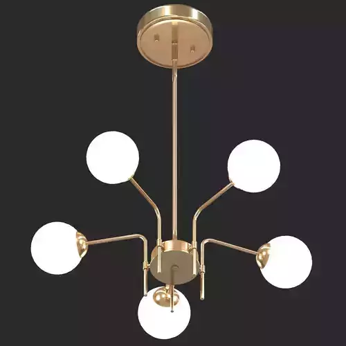 MOTINI 5-Light Sputnik Chandelier