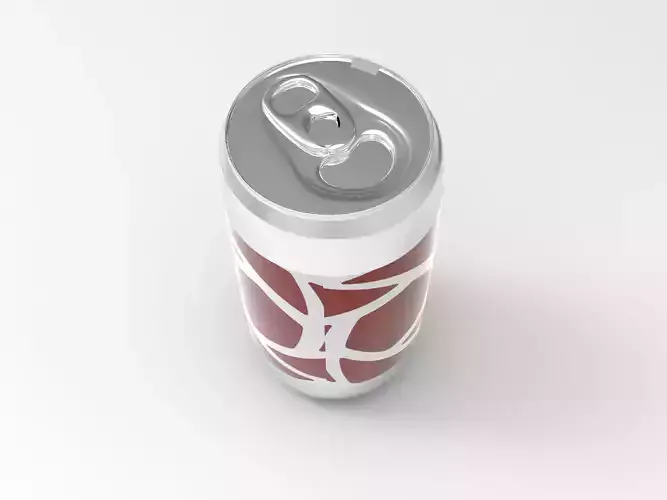 Coca Cola can 3D model