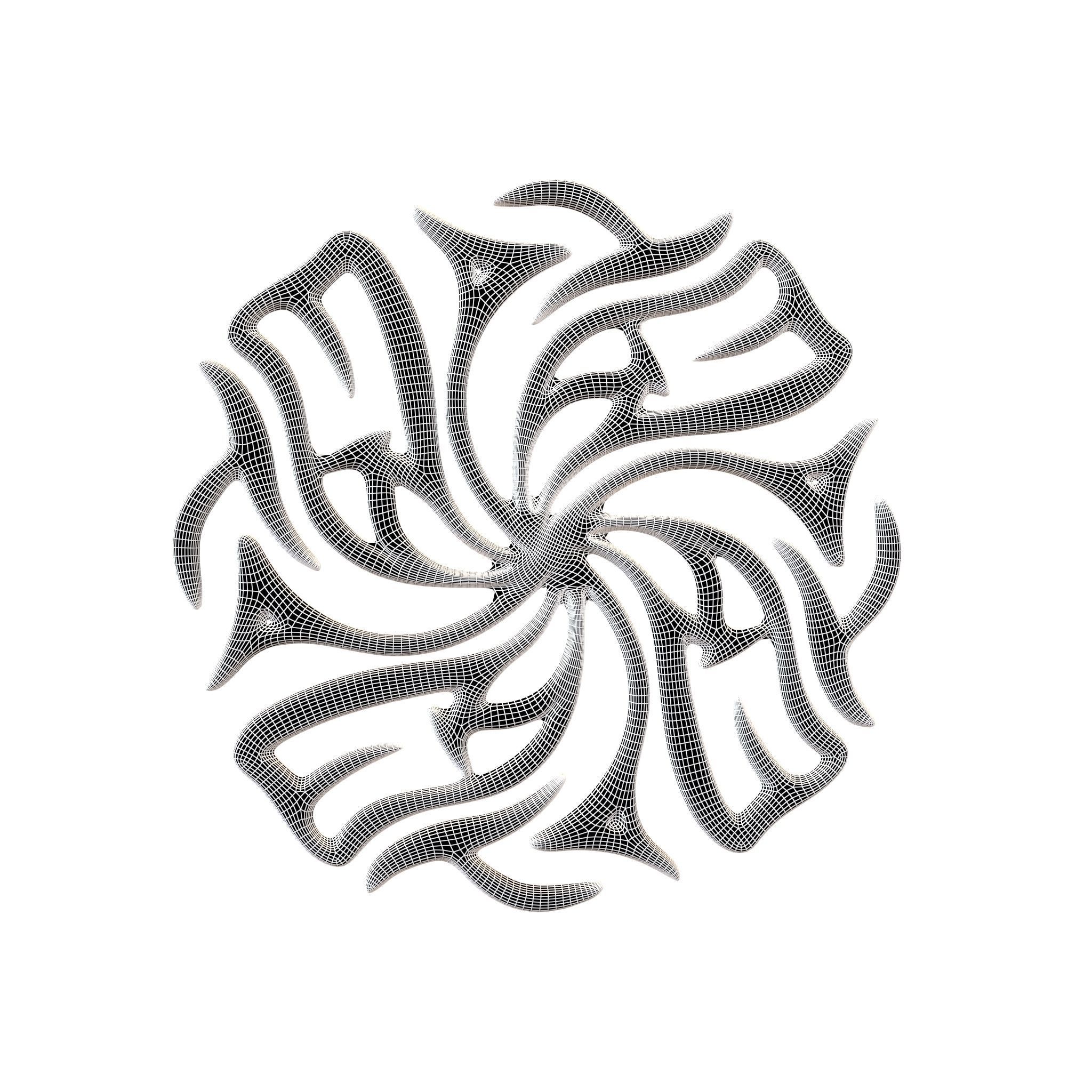 Ekta Coin v1 001 Low-poly 3D model_7