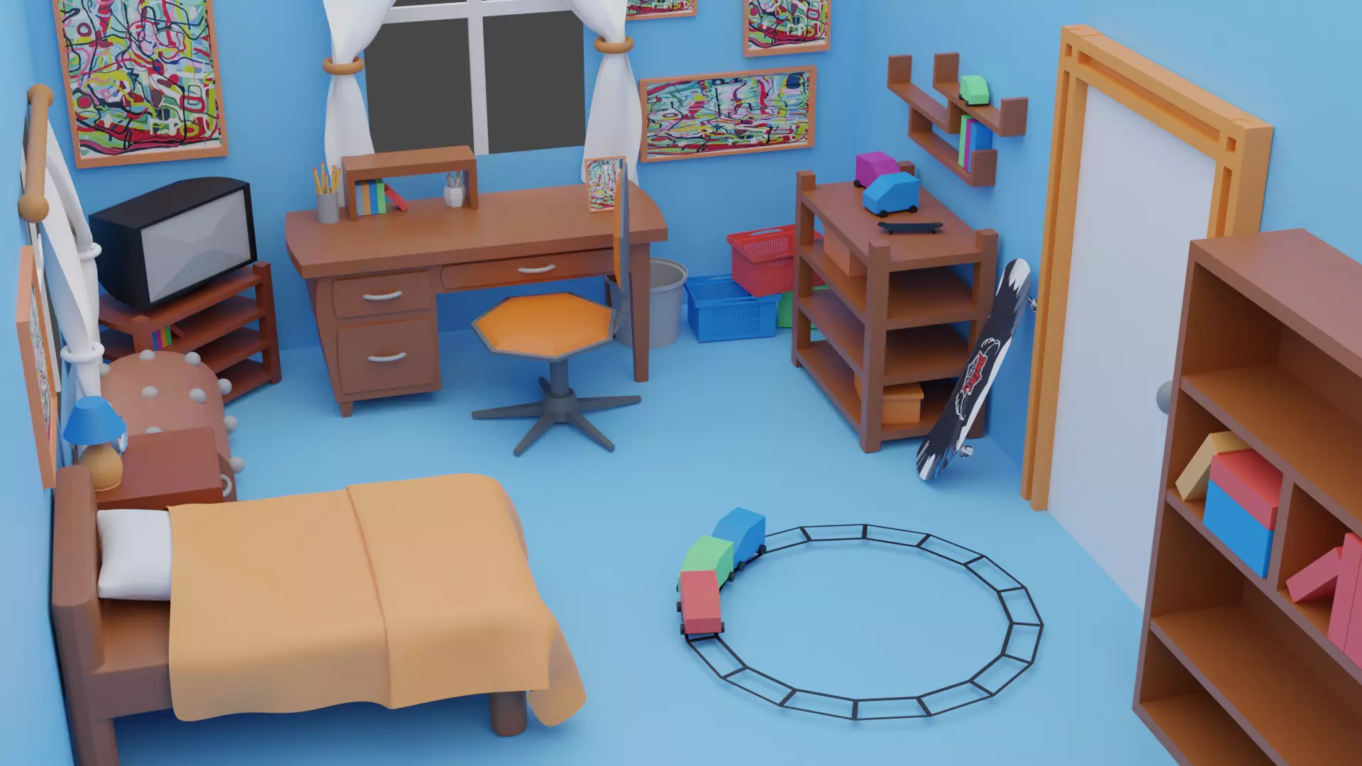 3d room imek it in 2 day it was sow hard blez pay it 3D model_0