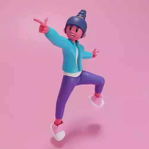 3D Cartoon Character