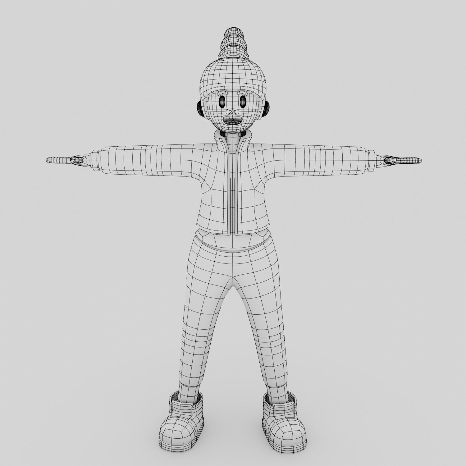 3D Cartoon Character 3D model_8