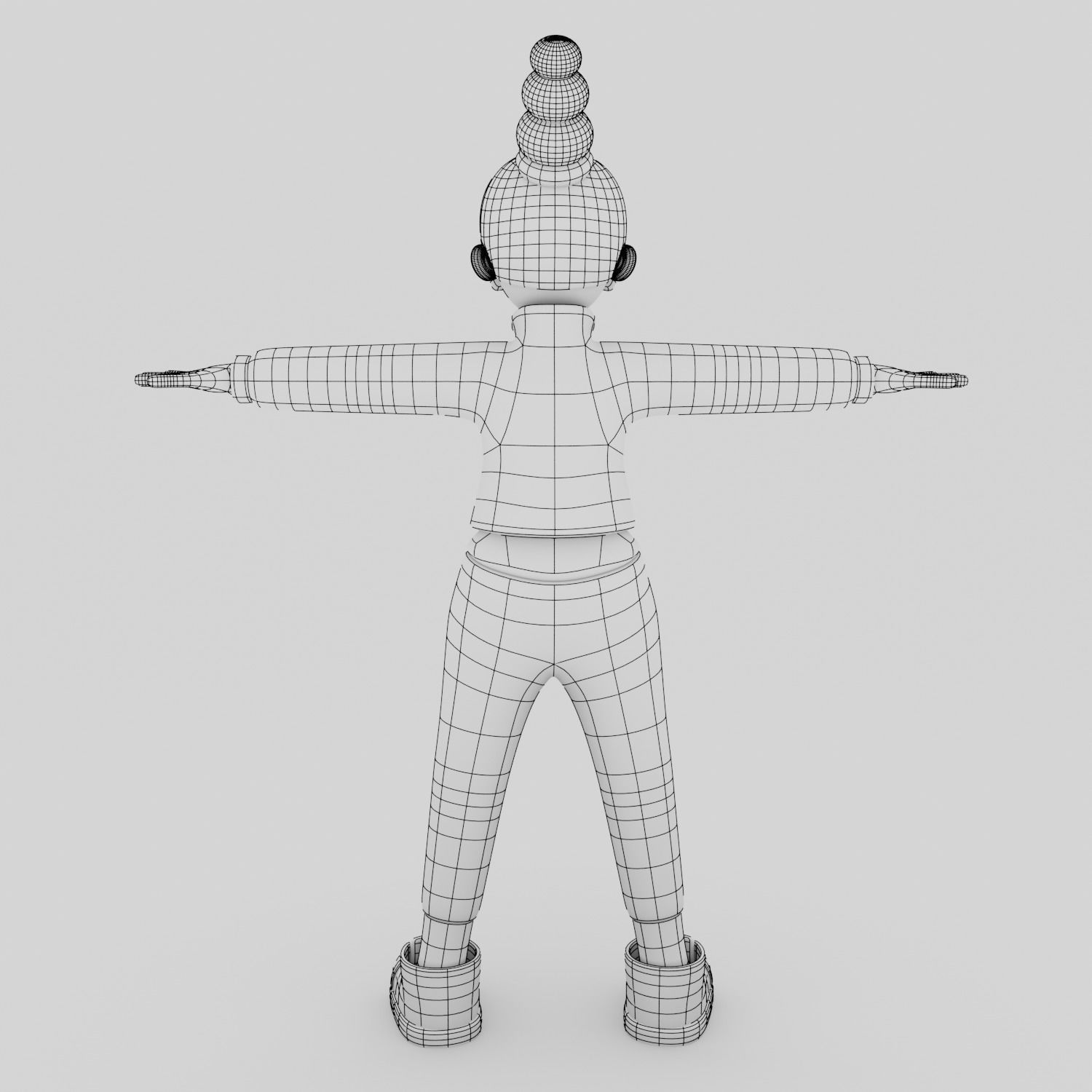 3D Cartoon Character 3D model_10