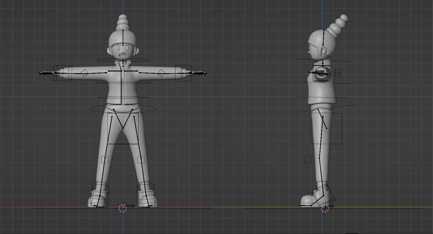 3D Cartoon Character 3D model_7