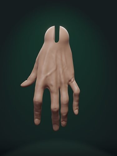 Mars BJD Hand Pose 2 3D print model