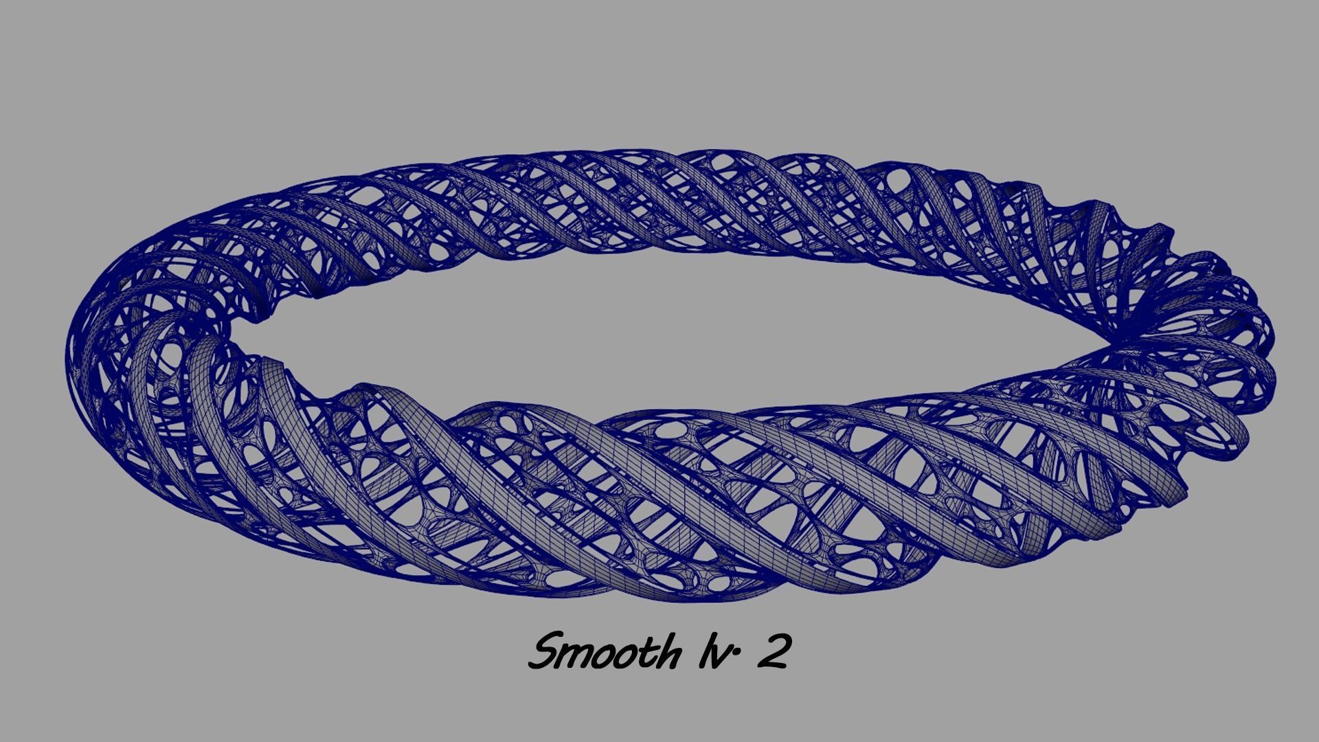 Bangles jewelry  3D model_4