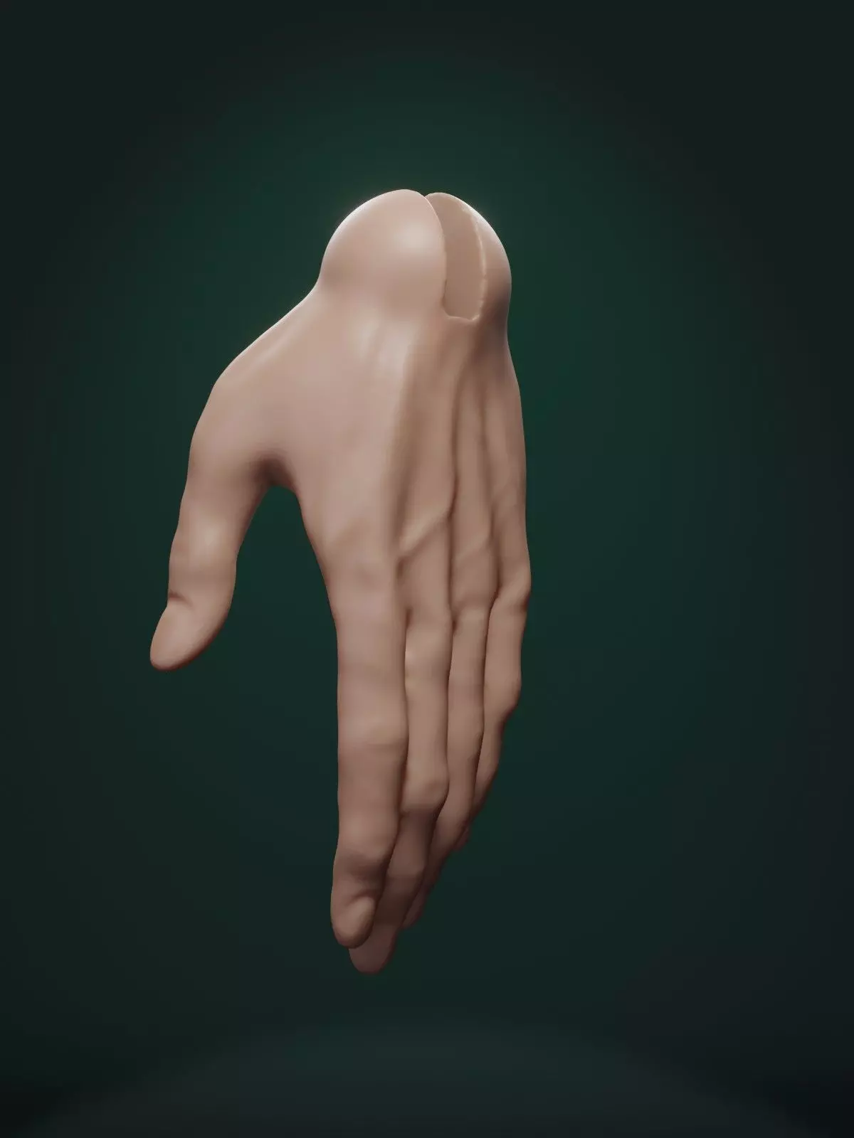 Mars BJD Hand Pose 3 3D print model
