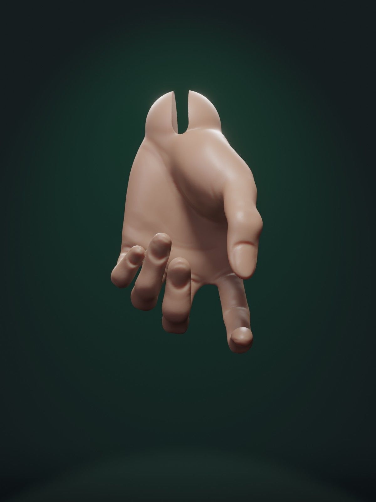 Mars BJD Hand Pose 4 3D print model_4