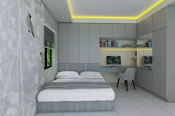 Modern Bedroom Interior