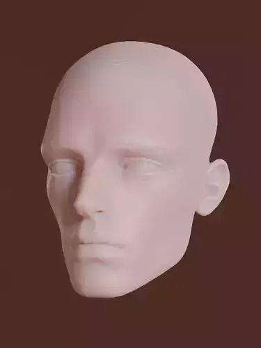 Mars doll Griffiths head 3D print model