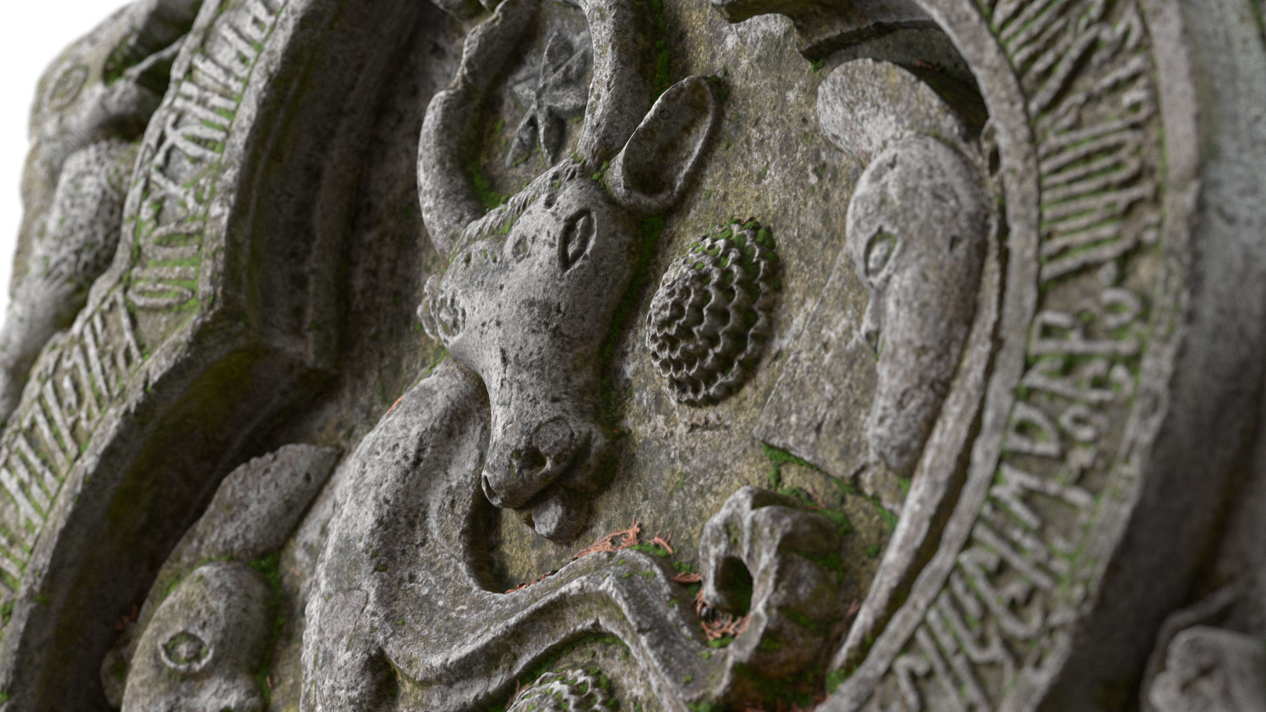 Medieval Relief Scan 3D model_3