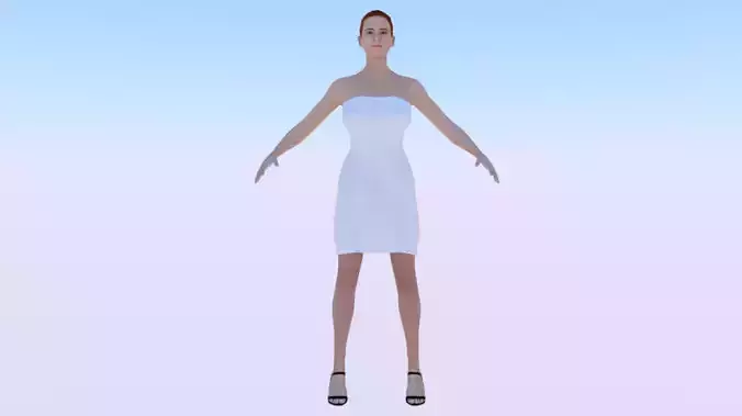 Woman in a Dress 012