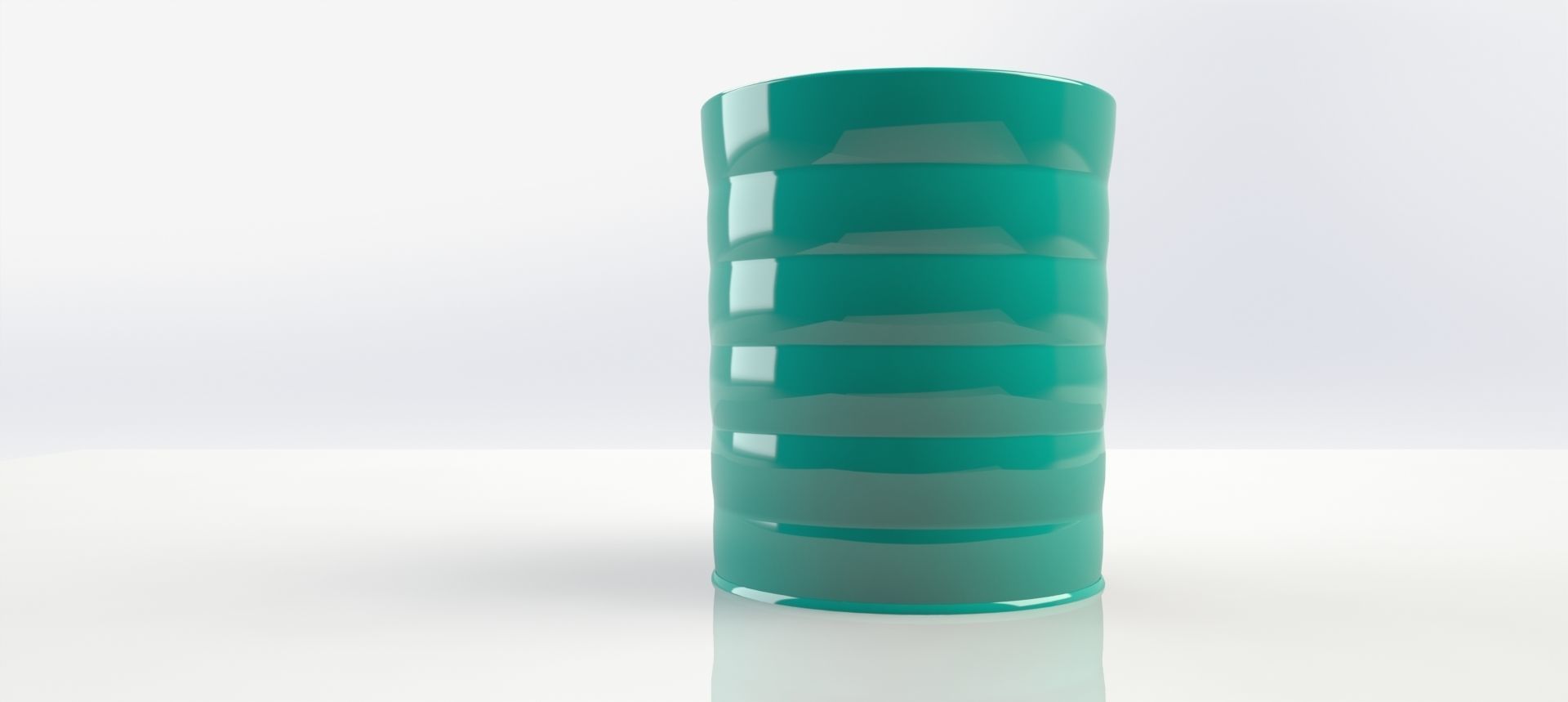 3D Model of  plastic coffee cup 3D model_4