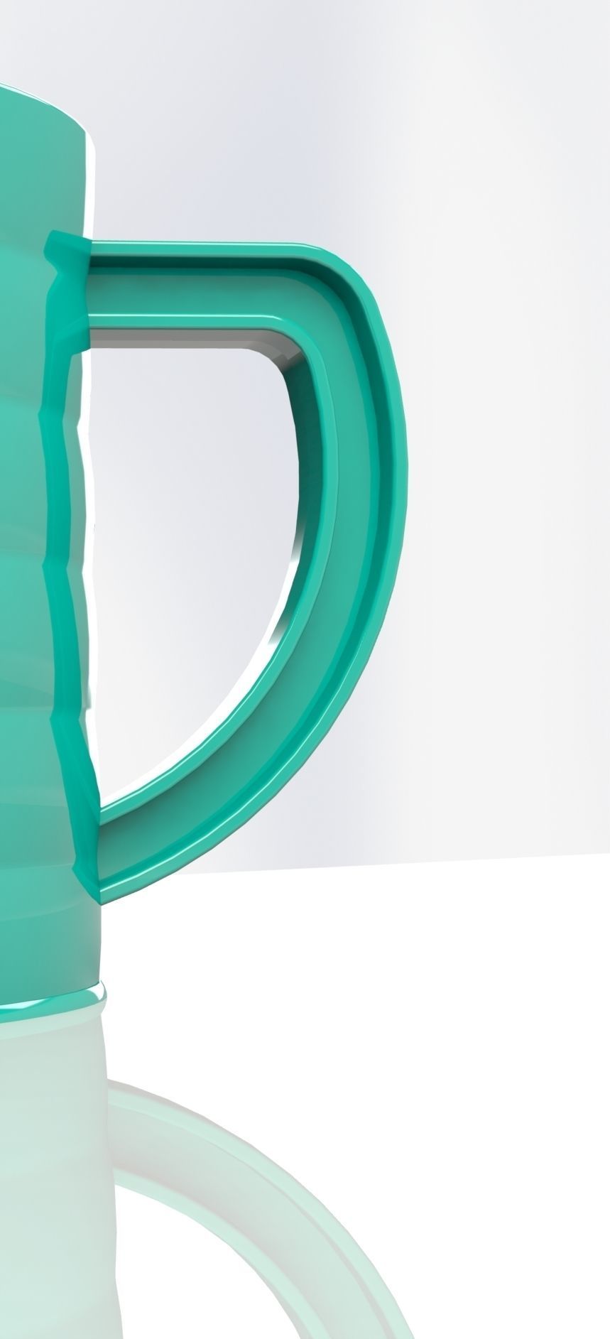 3D Model of  plastic coffee cup 3D model_5