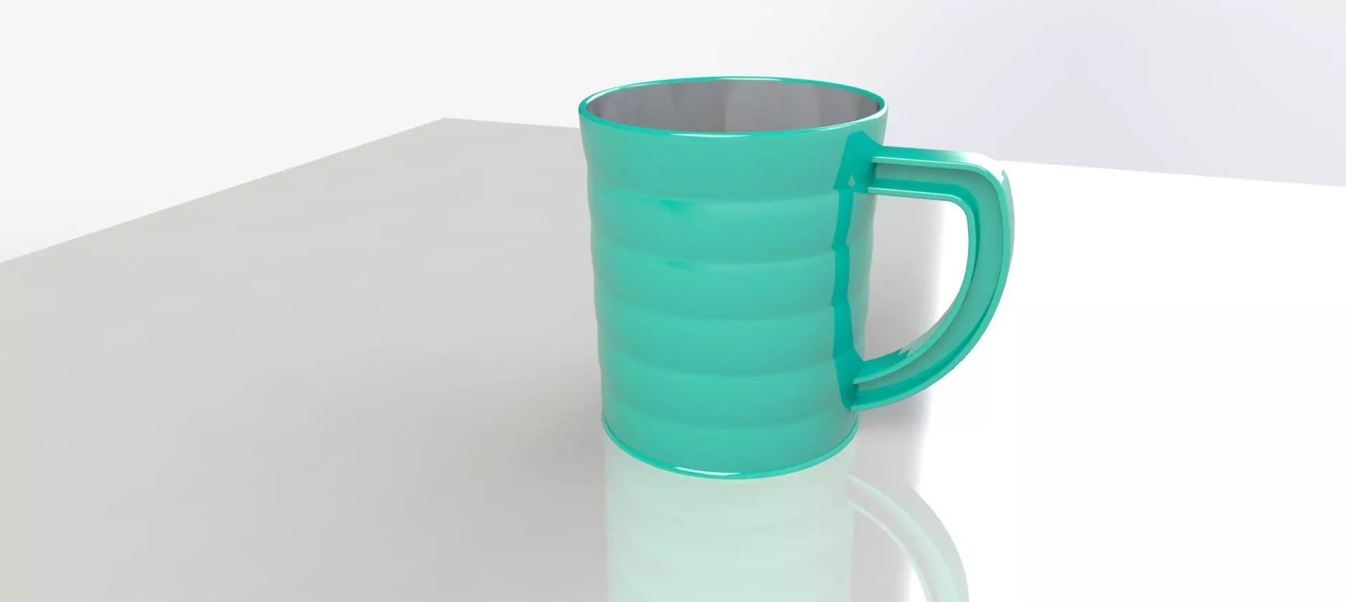 3D Model of  plastic coffee cup 3D model_0