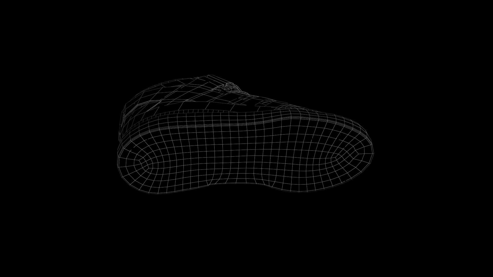 ADIDAS FORUM MID  Low-poly 3D model_15