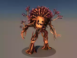 treeman with 4 animations