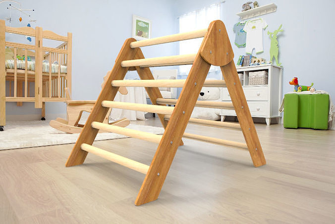 Pikler triangle climbing  3D model