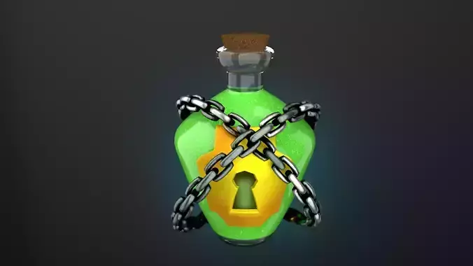 Ancient potion holder