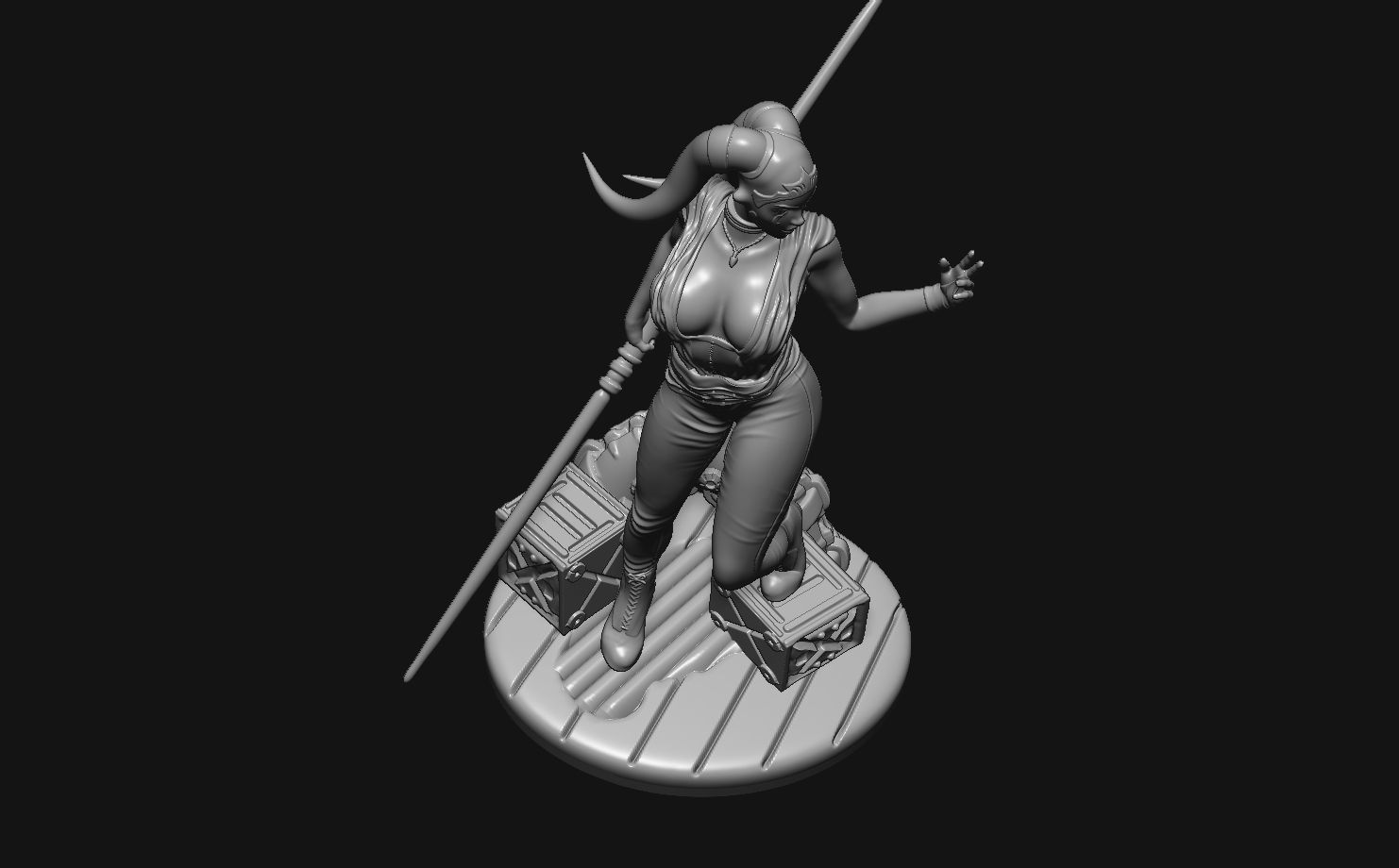 Twilek Jedi shadow Nesra sta 3D print model_9