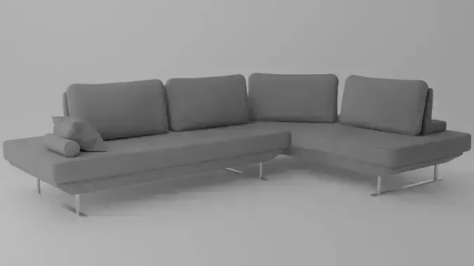 Modern corner couch