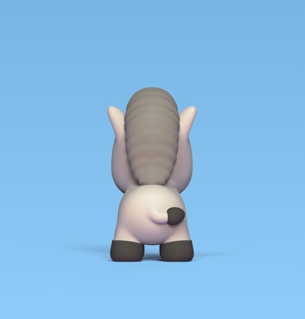 Little Donkey 3D print model_3