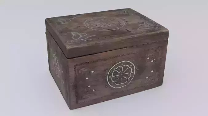 Wooden jewelry box