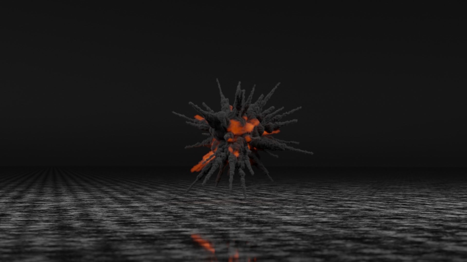 Flak Explosion Pack 3D model 3D model_2