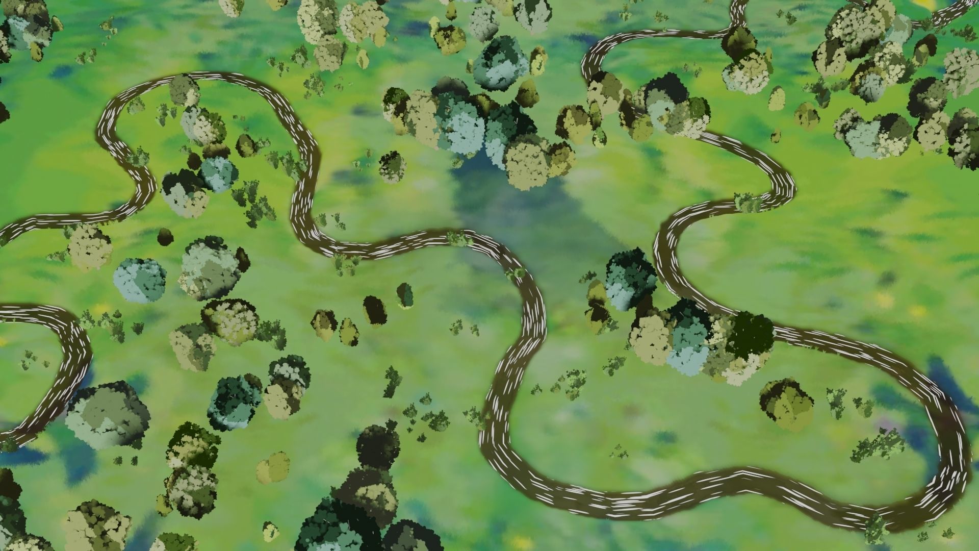 landscape forest 3D model_6