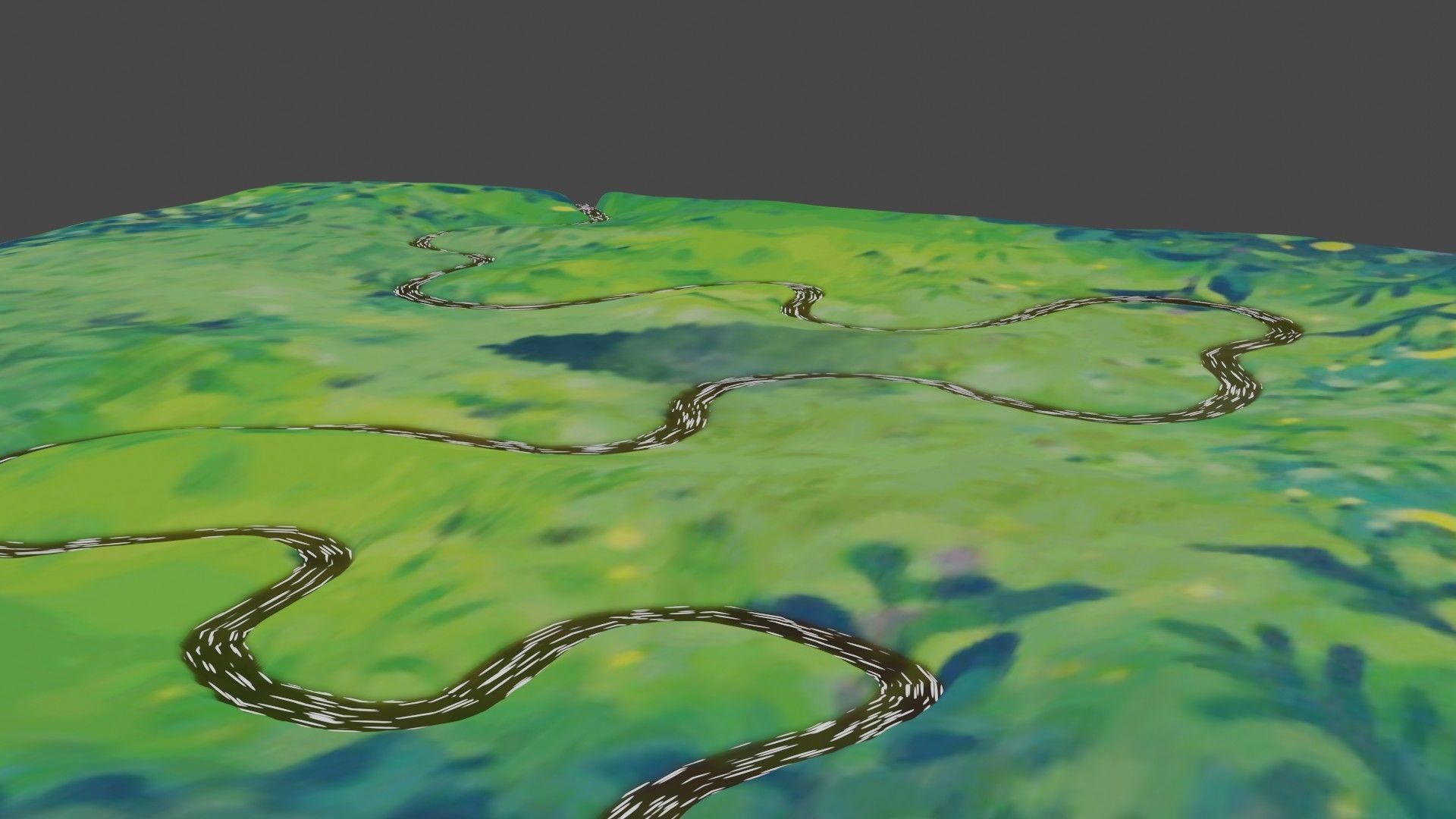 landscape forest 3D model_5