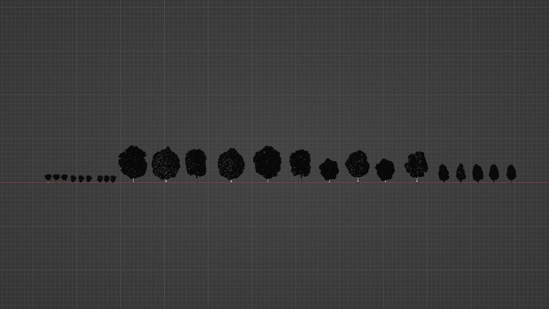 landscape forest 3D model_9