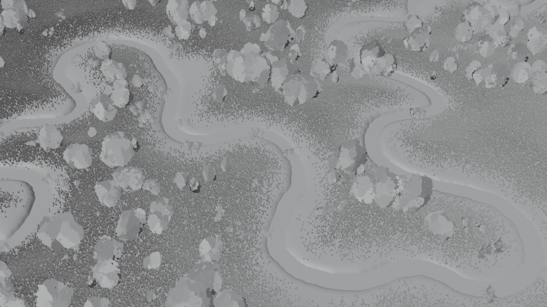 landscape forest 3D model_7